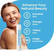 Supplement facts & ingredients image: Swedish Nutra collagen beauty shots supplement facts ingredients 20 x 25ml