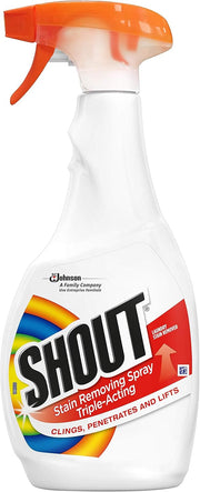 Shout Triple-Acting Stain Removing Spray 500ml trigger spray bottle