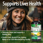 Nature's Answer Liver Tone Herbal Liquid Extract Alcohol Free - 30ml