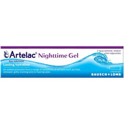 Artelac Nighttime Gel Lubricating Eye Gel 10g carton front packaging