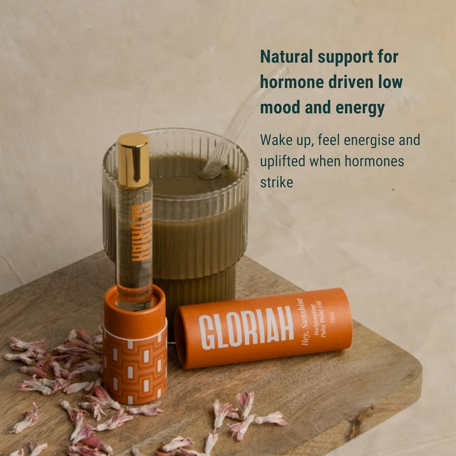 GLORIAH Hey, Sunshine – Invigorating Pulse Point Oil (10 ml)