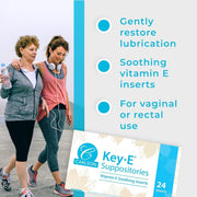 Carlson Key-E Suppositories 30 IU with Vitamin E