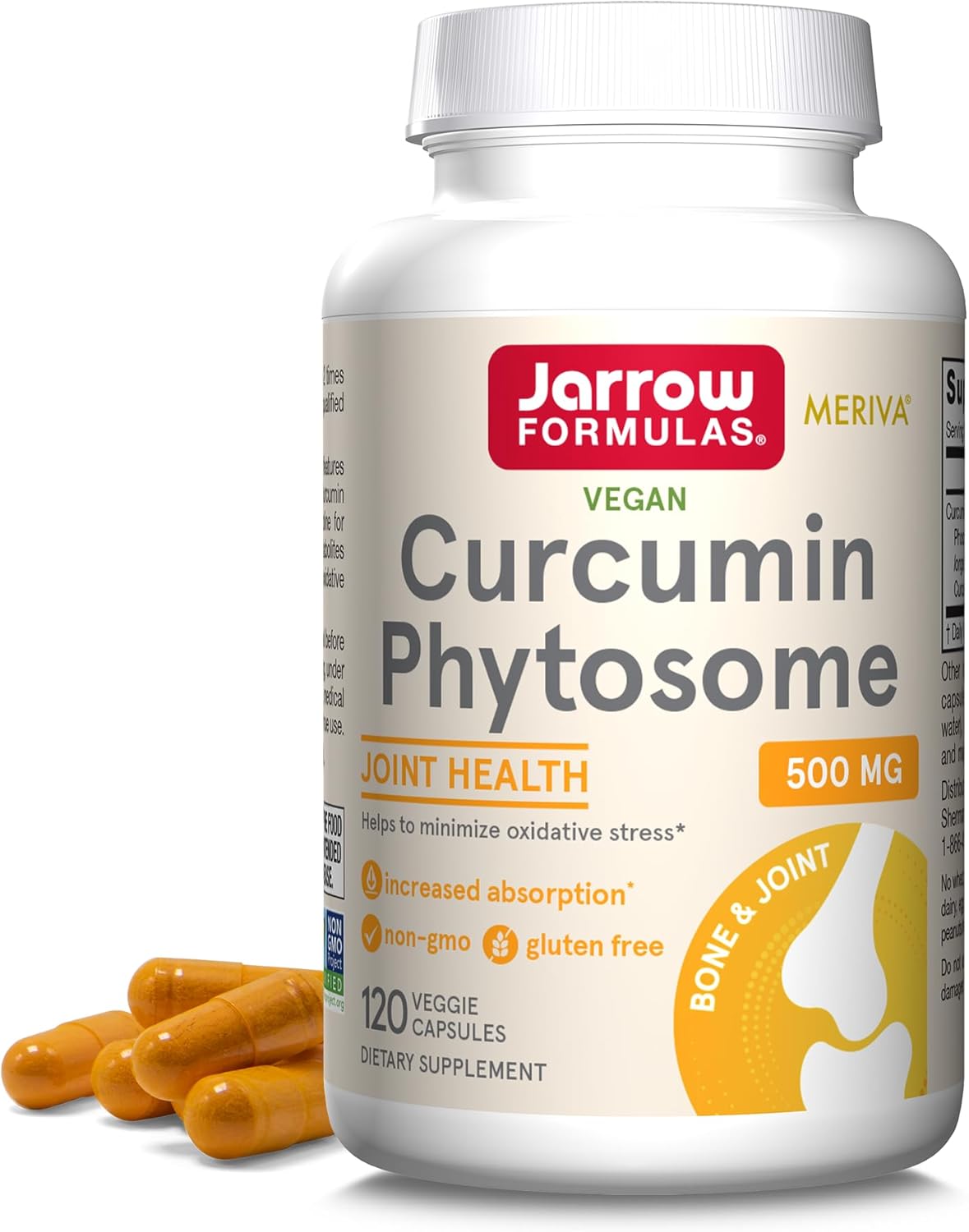 Jarrow Formulas Curcumin Phytosome 500mg plantaardige capsules