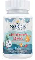 Nordic Naturals Kinderen's DHA Aardbei - 250mg Omega-3 Mini Softgels