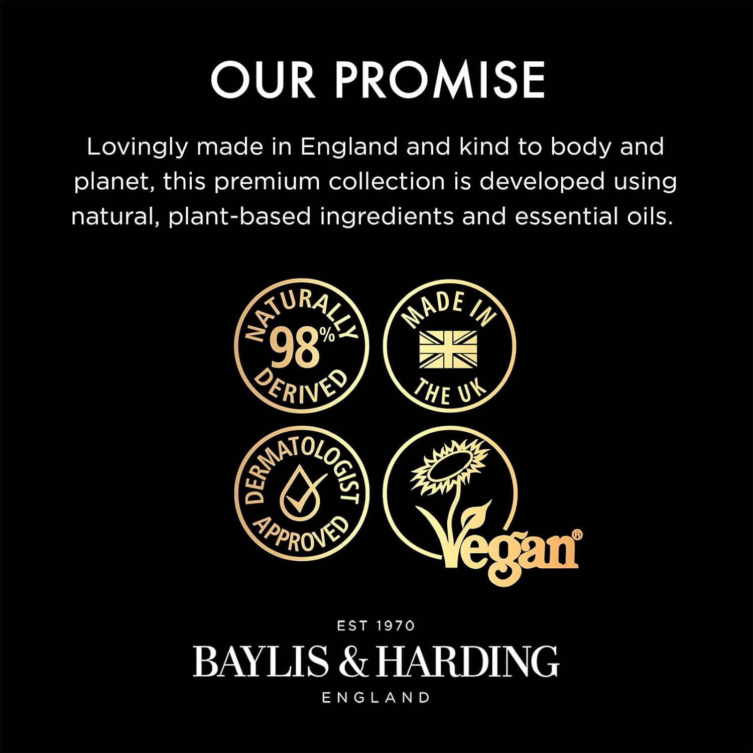 Baylis & Harding Body Wash Duo Oud Cedar Amber & Rose Geranium – 2 x 1L