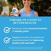 Doctor's Best MSM OptiMSM supplement capsule bottle lifestyle image 180 capsules