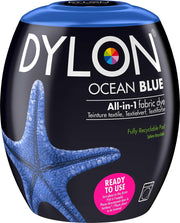 Dylon All-in-1 Washing Machine Fabric Dye Pod, Ocean Blue, 350g