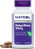 Natrol Ginkgo Biloba Extract Capsules 120mg – 60 Stuks