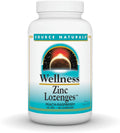 Source Naturals Wellness Zink Zuigtabletten 23mg Perzik Framboos - 60 Stuks
