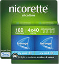 Nicorette Cools 2mg Lozenges Icy Mint – 160 Count