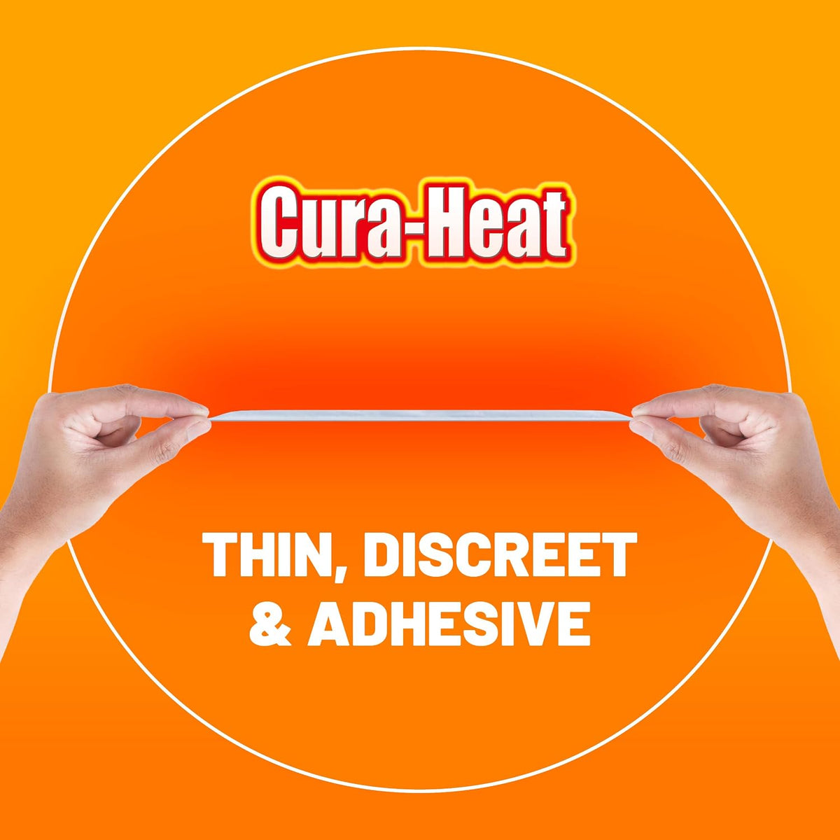 Cura-Heat 24H non-medicinal heat patch back shoulder air-activated 4 patches 