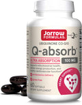 Jarrow Formulas CoQ10 Ubiquinon 100mg Q-Absorb Zachte Capsules