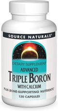 Source Naturals Geavanceerd Triple Borum met Calcium - 120 Capsules