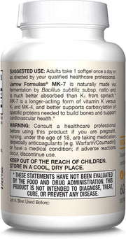How to Use Image: Jarrow Formulas Vitamin K2 MK-7 90mcg softgels usage instructions