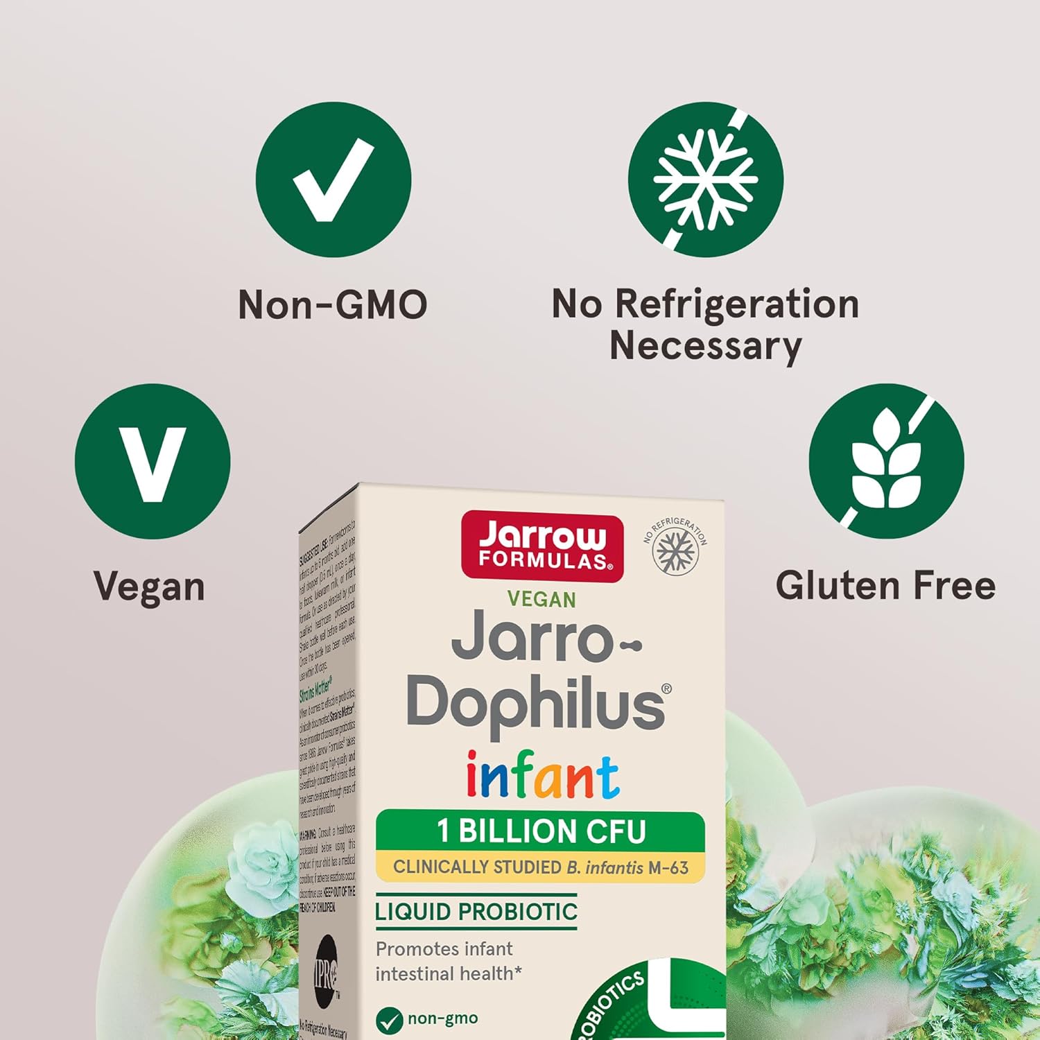 Jarrow Formulas Jarro-Dophilus Infant Liquid 1 Billion CFU - 15ml