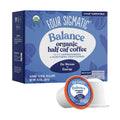 Four Sigmatic Biologische Half Cafeïne Koffiepads, Medium Branding - 24 Stuks