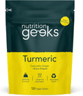 Nutrition Geeks Hoogwaardige Kurkuma Complex Vegan Tabletten - 120 Stuks