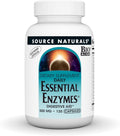 Source Naturals Essentiële Enzymen 500mg Vegetarische Capsules 120