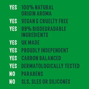 Faith In Nature Balancing Body Wash Wild Rose 400ml bottle product information