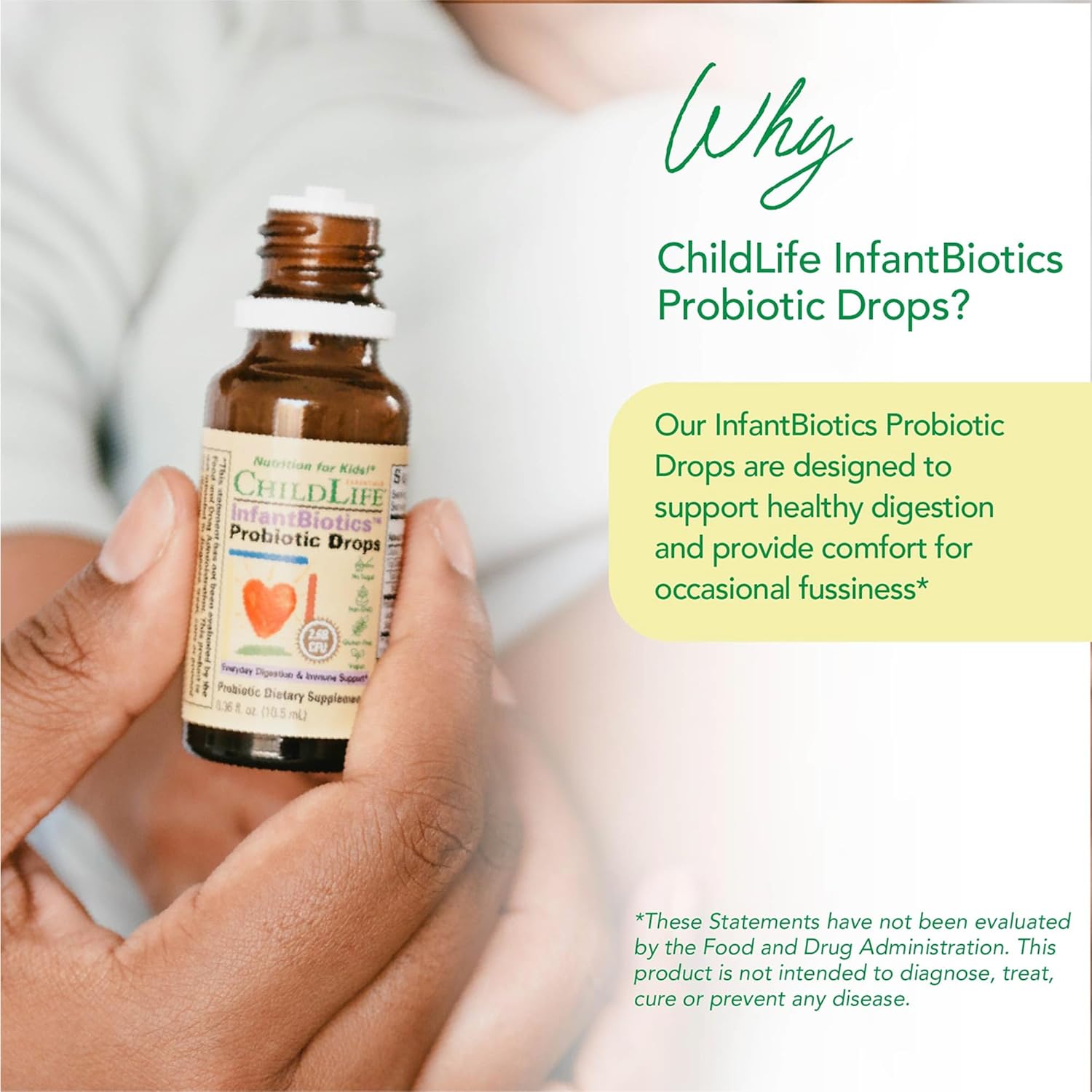 ChildLife Essentials InfantBiotics probiotic drops infant liquid supplement 10.5ml