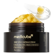 Medicube Deep Vita C Capsule Cream jar packaging vitamin C face cream 55g front product image