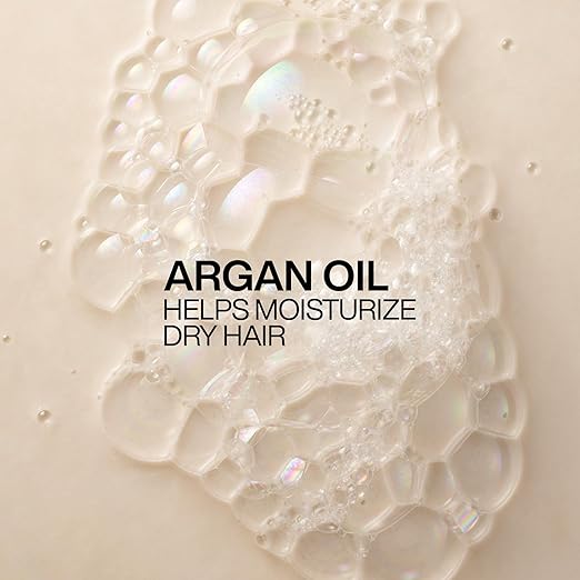 Redken All Soft Shampoo bottle with Argan Oil, 1000ml, argan oil formulation.