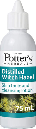 Potter's Herbals Gedistilleerde Toverhazelaar Huidtonic - 75ml