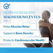 Doctor's Best High Absorption Magnesium Lysinate Glycinate, bottle packaging, no flavour, 105mg, 120 veggie capsules, daily supplement use