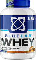 USN Blue Lab Whey Proteïne Poeder, Chocolade Karamel - 2kg