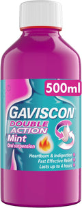 Gaviscon Dubbele Actie Mint Mondspoeling 500ml