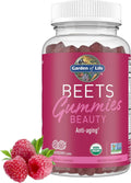 Garden of Life Organic Bietensap Beauty Gummies, Framboos, 60 Stuks