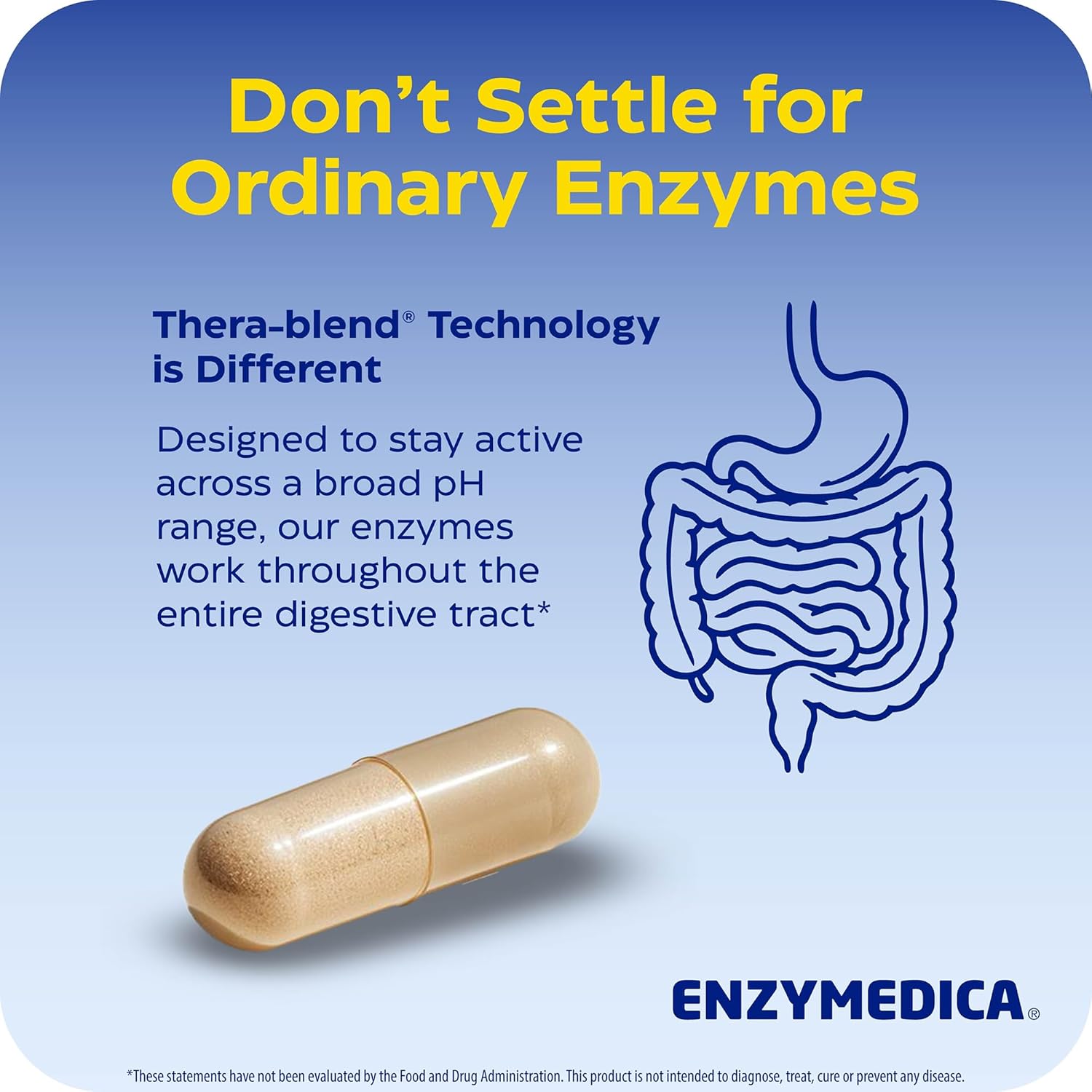 Enzymedica Digest Gold ATPro Enzyme Capsules 90 Count