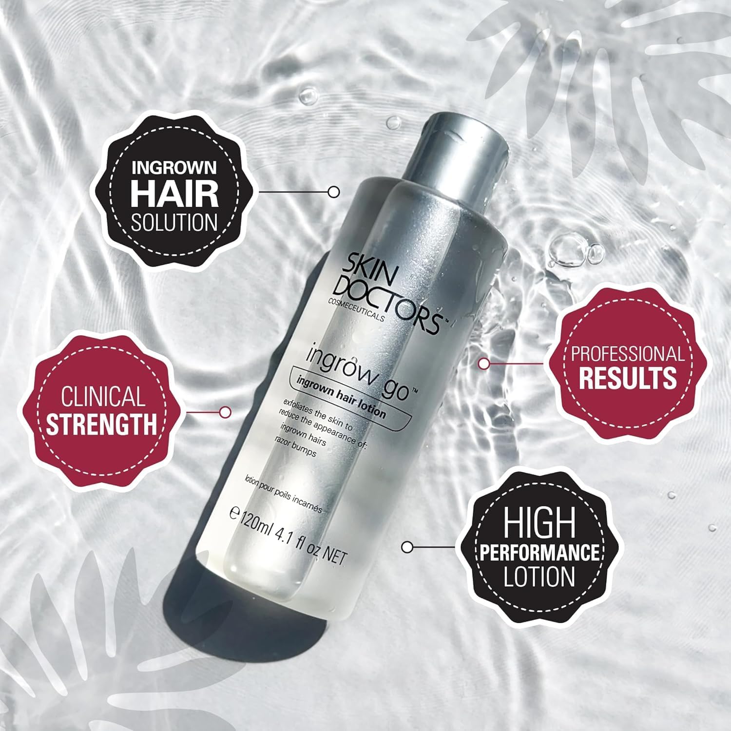 Skin Doctors Ingrow Go Ingrown Hair Lotion 120ml