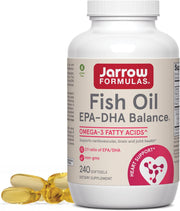 Jarrow Formulas Fish Oil EPA-DHA Balance 240 Softgels 