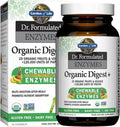 Garden of Life Dr. Formulated Organic Digest with Papain & Bromelain, 90 Chewables