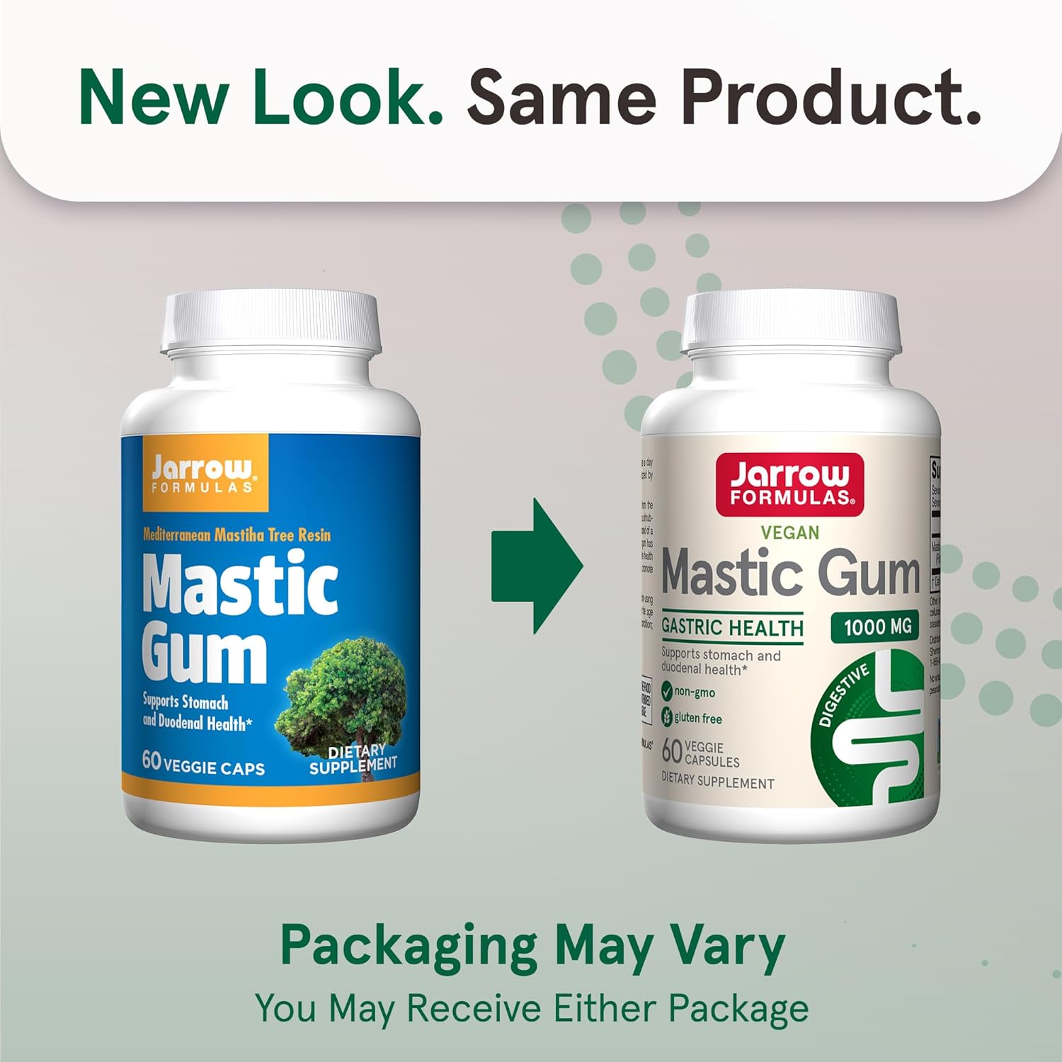 Jarrow Formulas Mastic Gum 1000mg Veggie Capsules