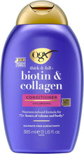 OGX Dikke & Volle Biotine en Collageen Conditioner - 385ml