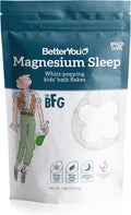 BetterYou Magnesium Whizz-Popping Kids Badvlokken, Lavendel - 750g