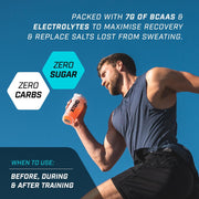 How to Use: XTEND Original BCAA Powder Strawberry Kiwi scoop mixing instructions tub powder 441g 30 servings