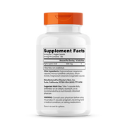 Supplement facts & ingredients image: Doctor's Best Alpha-Lipoic Acid 600mg supplement facts ingredients bottle 180 count
