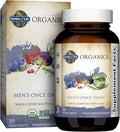 Garden of Life Organics Dagelijkse Volwaardige Multivitamine Veganistische Tablet voor Mannen