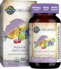 Garden of Life Organics Prenataal Eens Daags - met Folaat & IJzer - Vegan Tabletten