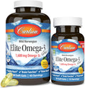 Carlson Elite Omega-3 Gems 1600 mg Citroen Softgels - 120 Stuks