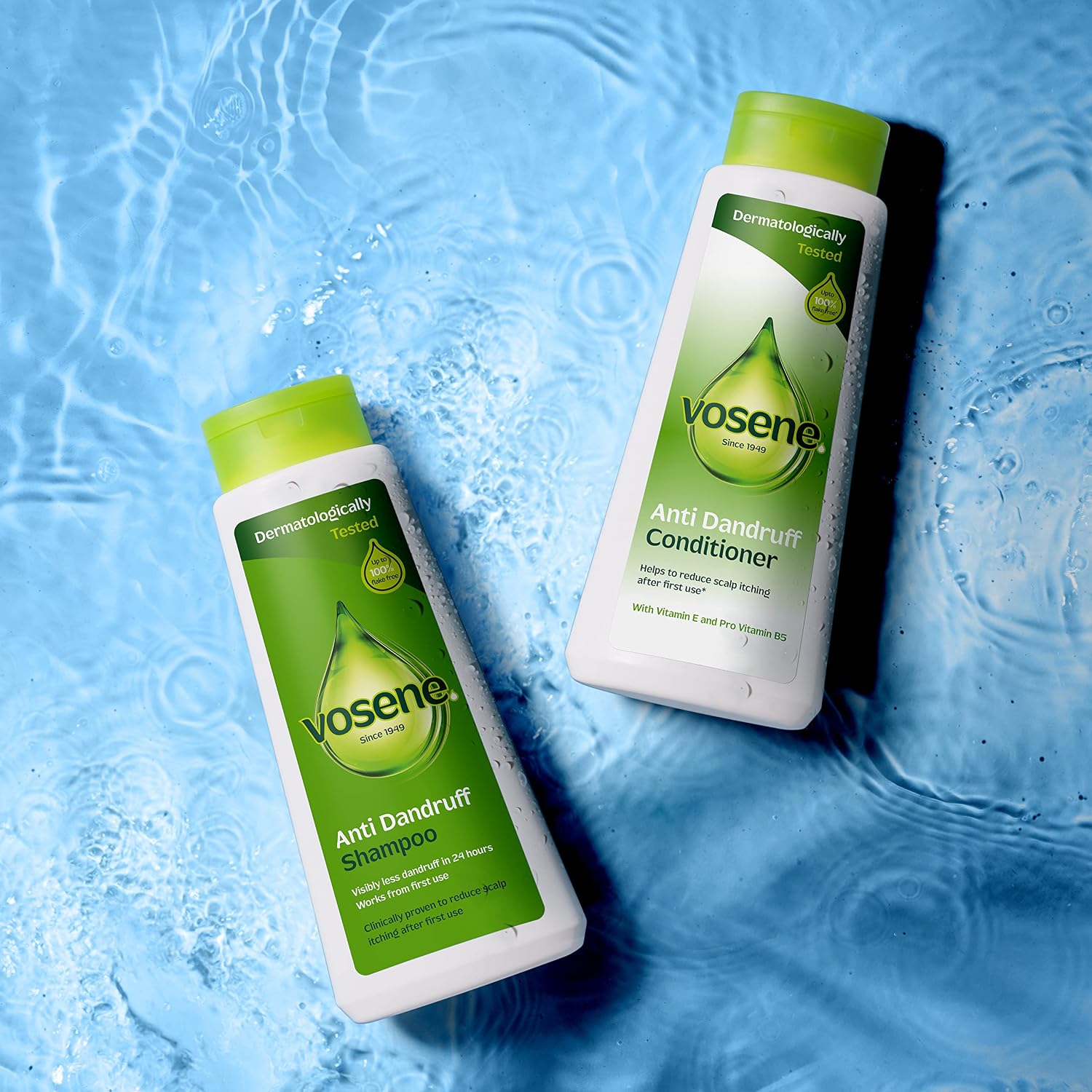 Vosene Anti-Dandruff Shampoo 500ml & Conditioner 300ml Bundle Pack