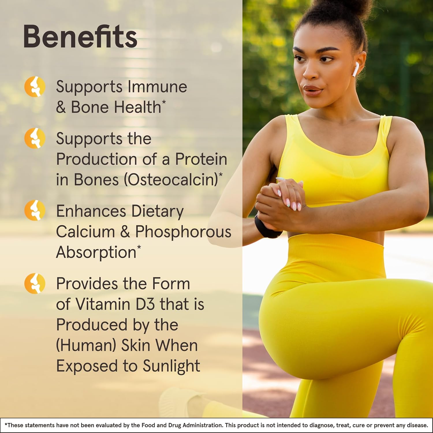 Jarrow Formulas Vitamin D3 62.5mcg 2500 IU softgels daily use lifestyle 100 count