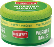 O'Keeffe's Working Hands Hand Cream jar, 193g, for dry skin.