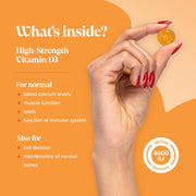 Novomins Vitamin D3 Gummies 4000 IU Mango 60 Count vitamin D3 4000 IU supplement benefits