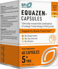 Equazen Capsules – Omega-3 & Omega-6 Hersenondersteuning | 60 Capsules | Leeftijd 5+ | Klinisch Onderzochte Formule