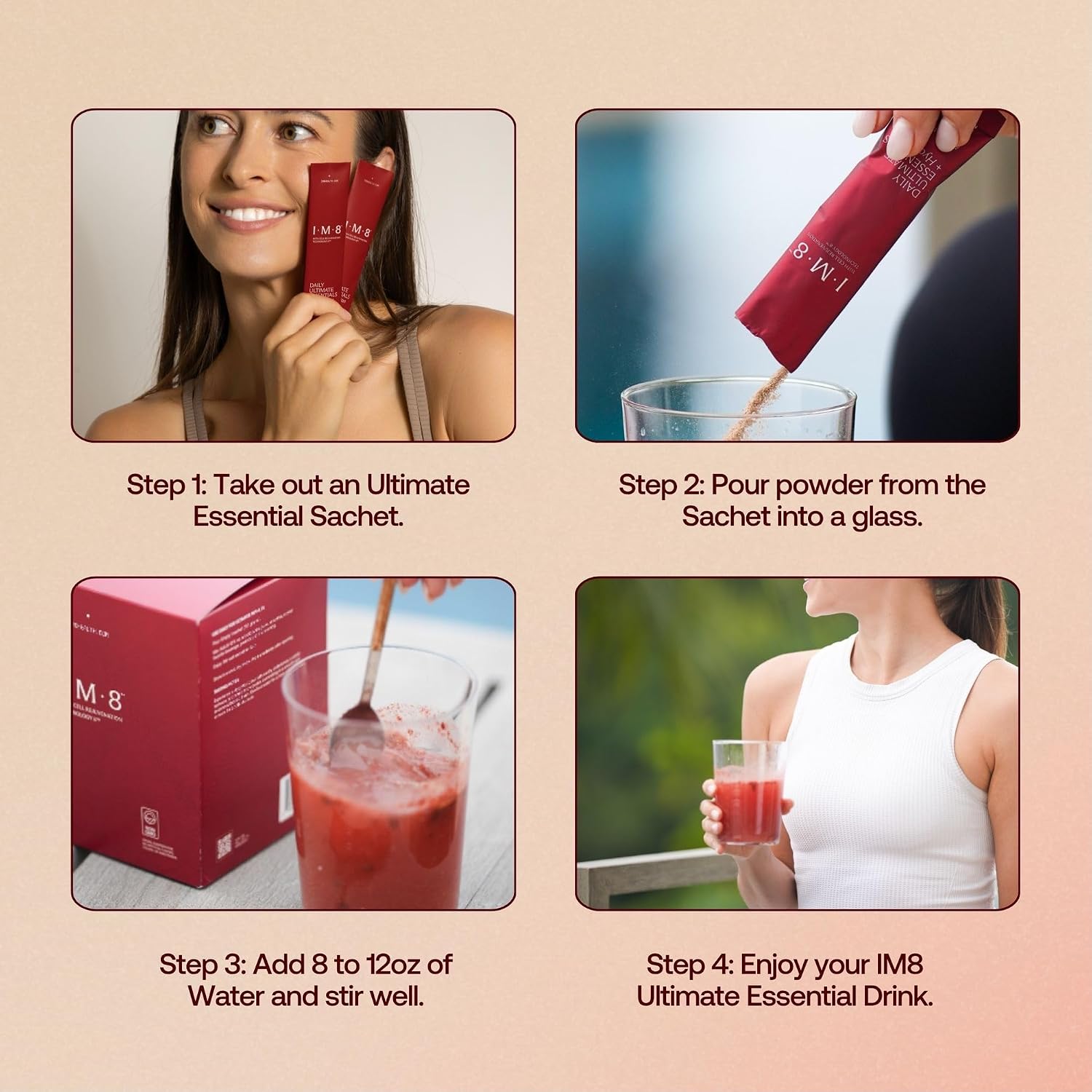 IM8 Daily Ultimate Essentials Mango & Passion Fruit Starter Kit