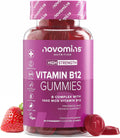 Novomins Vitamine B12 Gummies 1000mcg Aardbei - 60 Stuks